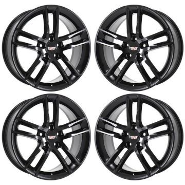 Cadillac ATS Exchange Wheels Set of 4-Exchange Rims Set of 4 Gloss Black 4742 (F)