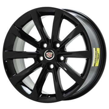 Cadillac CTS Wheel Rim Gloss Black 4749 Stock Factory OEM Replacement