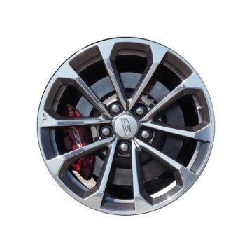 Cadillac CTS-V Wheel Rim Polished Hyper Grey 4754 (R) Stock Factory OEM Replacement