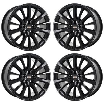 Cadillac CT6 Exchange Wheels Set of 4-Exchange Rims Set of 4 Gloss Black 4762