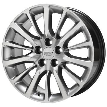 Cadillac CT6 Wheel Rim Machined Hyper Silver 4762 Stock Factory OEM Replacement