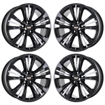 Cadillac CT6 Exchange Wheels Set of 4-Exchange Rims Set of 4 Gloss Black 4764