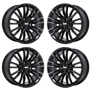 Cadillac CT6 Exchange Wheels Set of 4-Exchange Rims Set of 4 Gloss Black 4765