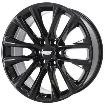 Cadillac Escalade Wheel Rim Gloss Black 4804 Stock Factory OEM Replacement