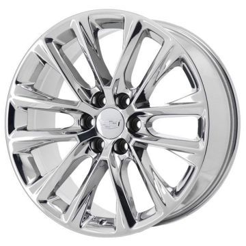 Cadillac Escalade Wheel Rim PVD Bright Chrome 4804 Stock Factory OEM Replacement