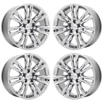 Cadillac XTS Wheel Rim PVD Bright Chrome 4818 Stock Factory OEM Replacement