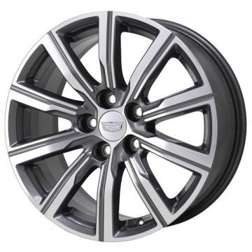 Cadillac XT4 Wheel Rim Machined Grey 4820 Stock Factory OEM Replacement