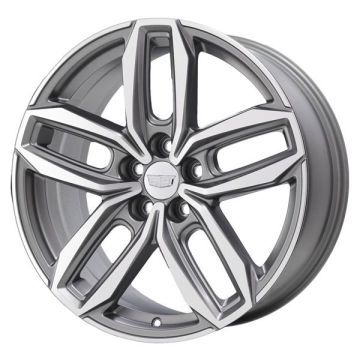 Cadillac XT4 Wheel Rim Machined Grey 4823 Stock Factory OEM Replacement