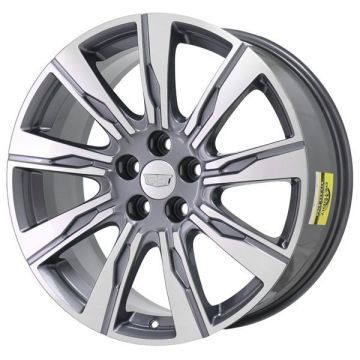 Cadillac XT4 Wheel Rim Machined Grey 4826 Stock Factory OEM Replacement