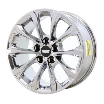 Cadillac CT5 Wheel Rim PVD BRIGHT CHROME 4837 Stock Factory OEM Replacement