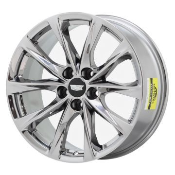 Cadillac CT5 Wheel Rim PVD Bright Chrome 4839 Stock Factory OEM Replacement