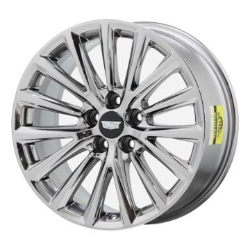 Cadillac CT5 Wheel Rim PVD Bright Chrome 4842 Stock Factory OEM Replacement