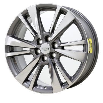Cadillac XT5 Wheel Rim Polished Grey 4847 Stock Factory OEM Replacement