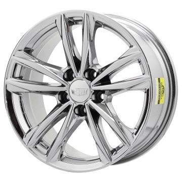 Cadillac CT4 Wheel Rim PVD Bright Chrome 4857 Stock Factory OEM Replacement