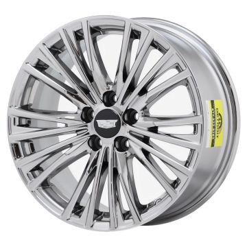 Cadillac CT4 Wheel Rim PVD Bright Chrome 4861 Stock Factory OEM Replacement