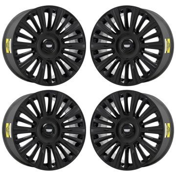 Cadillac Escalade Exchange Wheels Set of 4-Exchange Rims Set of 4 Gloss Black 4876