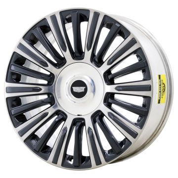 Cadillac Escalade Wheel Rim Charcoal Polished 4876 Stock Factory OEM Replacement