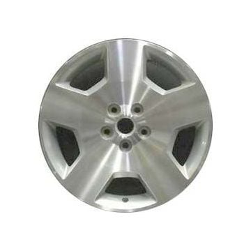 Chevrolet Impala Wheel Rim Machined Silver 5072 Stock Factory OEM Replacement