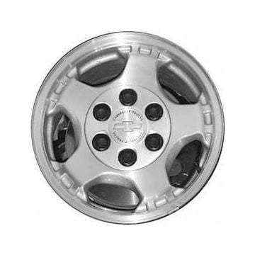 Chevrolet Silverado 1500 Wheel Rim Machined Silver 5073 Stock Factory OEM Replacement