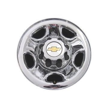Chevrolet Silverado 1500 Wheel Rim Chrome Plated-Steel 5075 Stock Factory OEM Replacement