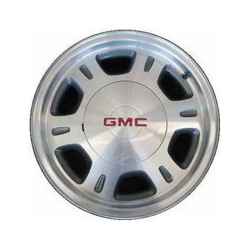 GMC Sierra 1500 Wheel Rim Machined Grey 5077 Stock Factory OEM Replacement