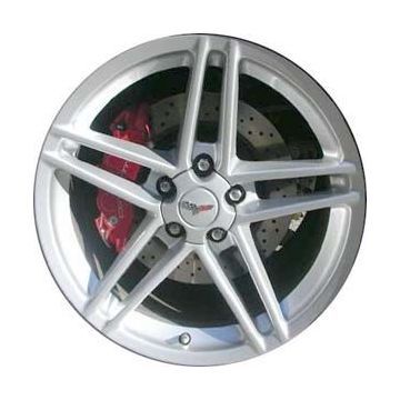 Chevrolet Corvette Wheel Rim Silver 5090 (F) Stock Factory OEM Replacement