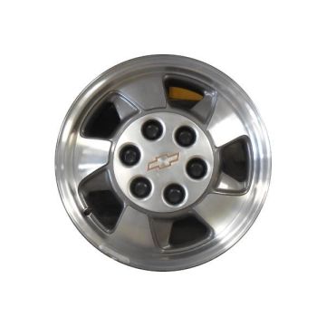 Chevrolet Suburban 1500 Wheel Rim Machined Silver 5096 Stock Factory OEM Replacement
