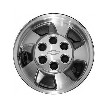 Chevrolet Suburban 1500 Wheel Rim Polished Grey 5096 Stock Factory OEM Replacement