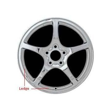 Chevrolet Corvette Wheel Rim Polished 5102 (F) Stock Factory OEM Replacement