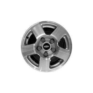 Chevrolet Express 1500 Wheel Rim Machined Silver 5127 Stock Factory OEM Replacement