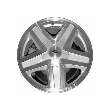 Chevrolet Trailblazer Wheel Rim Machined Silver 5142 Stock Factory OEM Replacement