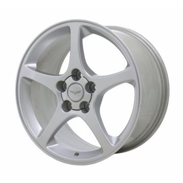 Chevrolet Corvette Wheel Rim Silver 5163 (R) Stock Factory OEM Replacement