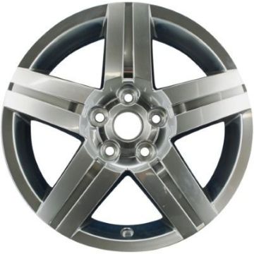 Chevrolet Equinox Wheel Rim Polished Clad 5276 Stock Factory OEM Replacement