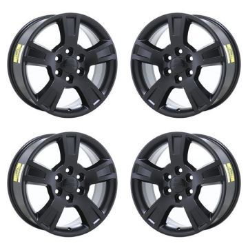 GMC Acadia Exchange Wheels Set of 4-Exchange Rims Set of 4 Satin Black 5280