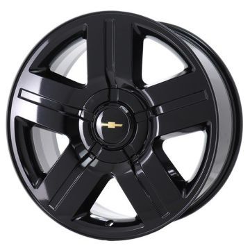 Chevrolet Silverado 1500 Wheel Rim Gloss Black 5291 Stock Factory OEM Replacement