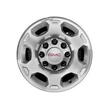 Chevrolet Silverado 2500 Wheel Rim Machined Silver 5293 Stock Factory OEM Replacement