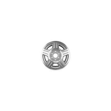 Chevrolet Silverado 1500 Wheel Rim Machined Silver 5294 Stock Factory OEM Replacement