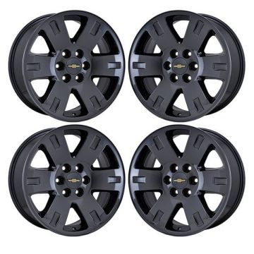 GMC Sierra 1500 Wheel Rim PVD Black Chrome 5306 Stock Factory OEM Replacement