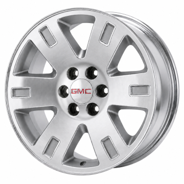 GMC Sierra 1500 Wheel Rim Machined Silver 5306 Stock Factory OEM Replacement