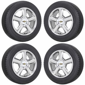 Chevrolet Silverado 1500 Wheel and Tire Sets-Wheel and Tire Packages-Wheel & Tire Sets-Wheel & Tire Packages-Wheel and Rim Sets-Wheel and Rim Packages-Wheel & Rim Sets -Wheel & Rim Packages PVD Bright Chrome 5308