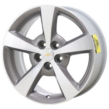 Chevrolet Malibu Wheel Rim Machined Grey 5334 Stock Factory OEM Replacement