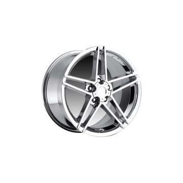 Chevrolet Corvette Wheel Rim Chrome 5342 (F) Stock Factory OEM Replacement