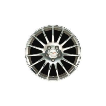 Chevrolet Corvette Wheel Rim Polished 5348 (F) Stock Factory OEM Replacement