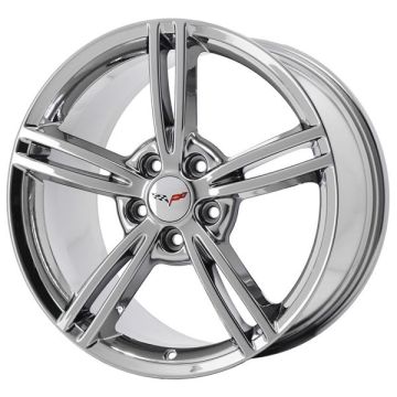 Chevrolet Corvette Wheel Rim PVD Bright Chrome 5359 (F) Stock Factory OEM Replacement