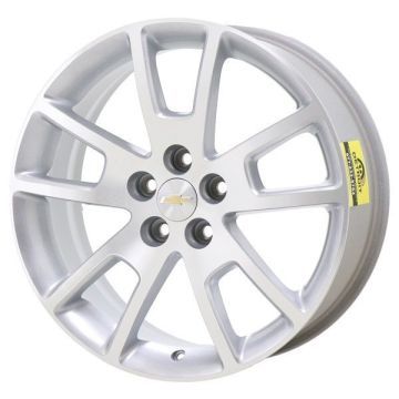 Chevrolet Malibu Wheel Rim Machined Silver 5361 Stock Factory OEM Replacement