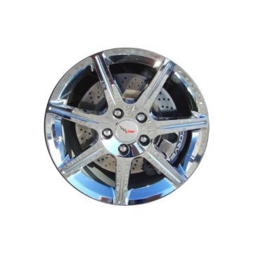 Chevrolet Corvette Wheel Rim Chrome 5363 (R) Stock Factory OEM Replacement