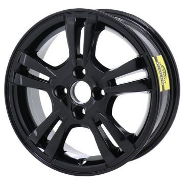 Chevrolet Aveo Wheel Rim Gloss Black 5394 Stock Factory OEM Replacement