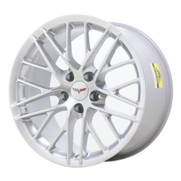 Chevrolet Corvette Wheel Rim Silver 5402 (F) Stock Factory OEM Replacement