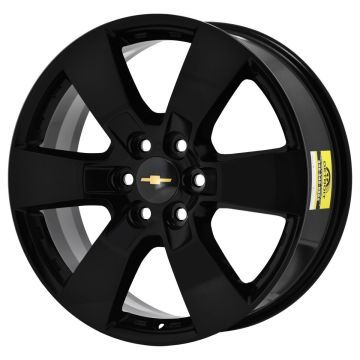 Chevrolet Traverse Wheel Rim Satin Black 5406 Stock Factory OEM Replacement