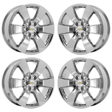 Chevrolet Traverse Wheel Rim PVD Bright Chrome 5406 Stock Factory OEM Replacement